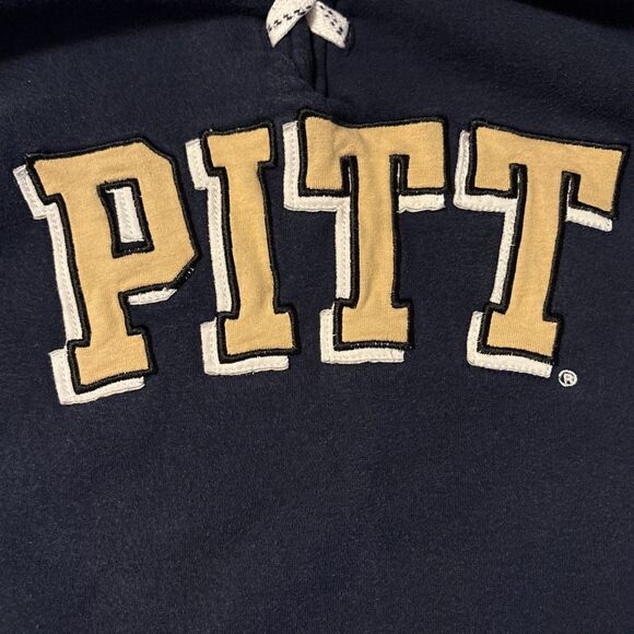 Pitt Panthers University Pittsburgh Hoodie Pro Edge Medium - Picture 5 of 6